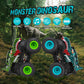 Dyodyorc Remote Control Car, 2.4Ghz All Terrain Dinosaur Monster Truck Toys, Rc Truck With Music, 3 Lighting Effects, 360 Stunt