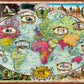 Ravensburger Bicycle Ride Around The World - 1000 Piece Jigsaw Puzzle For Adults | Unique Softclick Technology | Durable, Vibran
