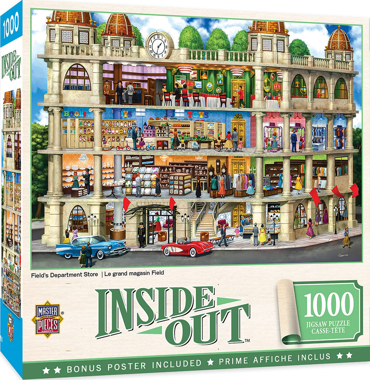 MasterPieces 1000 Piece Jigsaw Puzzle For Adults, Family, Or Youth - Fields Department Store - 19.25x26.75
