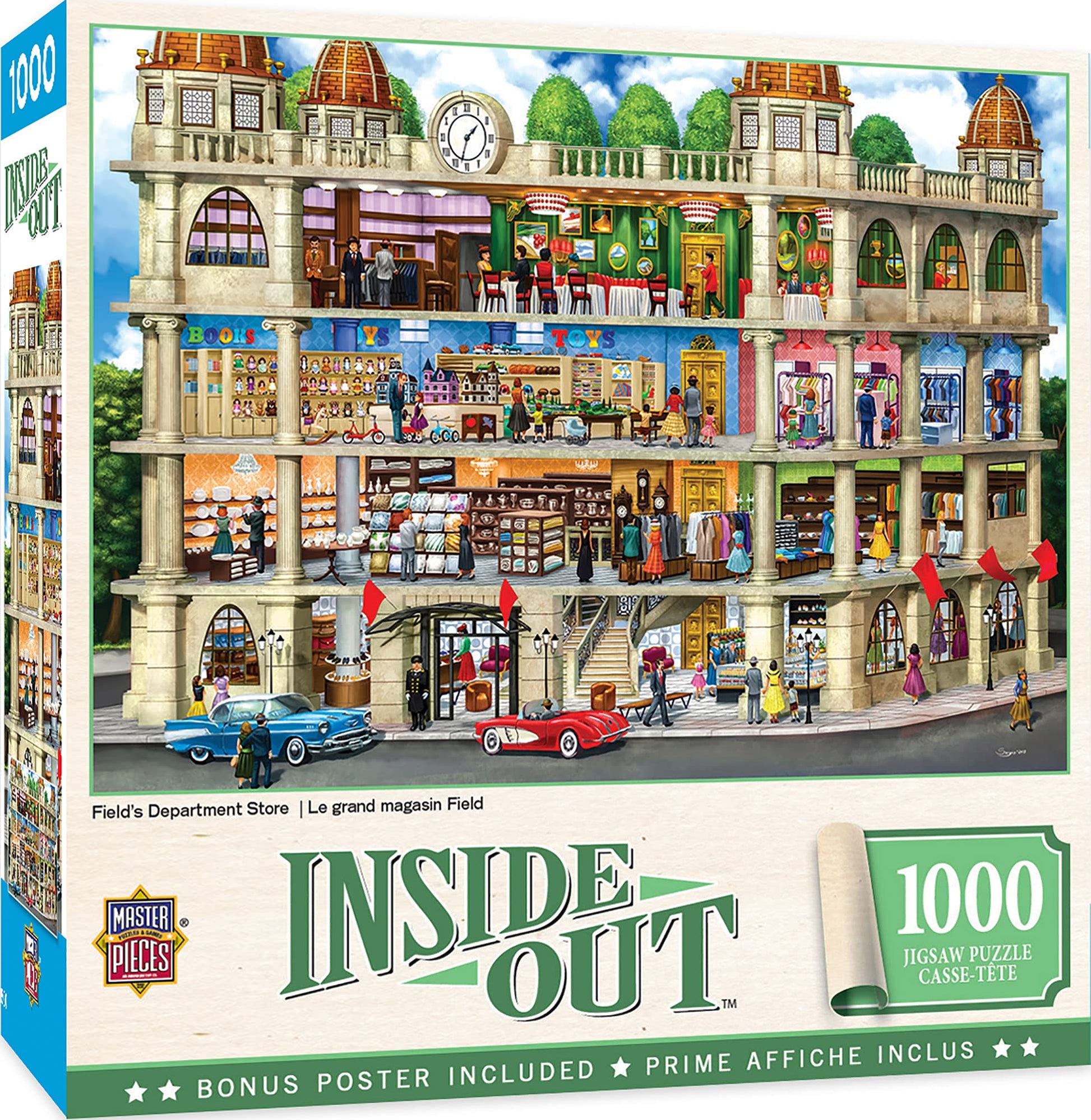 MasterPieces 1000 Piece Jigsaw Puzzle For Adults, Family, Or Youth - Fields Department Store - 19.25x26.75