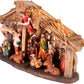 Brubaker Christmas Real Life Nativity Scene Set - Holiday Decoration - Stable With 11 Resin Figurines (Not Re-Arrangeable) - Designed In Germany