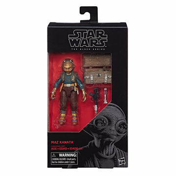 STAR WARS The Black Series Maz Kanata Figure - C3289ES0, Black, Plastic Collectible