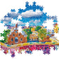 Clementoni - Park Gell - Barcelona - Puzzle Of 1000 Pieces - Patience And Reflection Game - Landscape Format - Net Image - 70 X