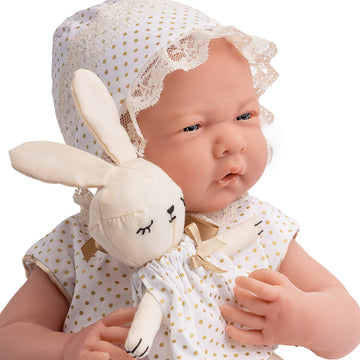 Jc Toys - La Newborn Royal Collection| 15.5' Soft Body Baby Doll And Accessories | Designed By Berenguer Made In Spain | Ages 2+ | Royal Gift Set