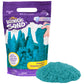 Kinetic Sand, Twinkly Teal 2lb Bag of All-Natural Shimmering Play Sand for Squishing, Mixing and Molding, Sensory Toys for Kids 