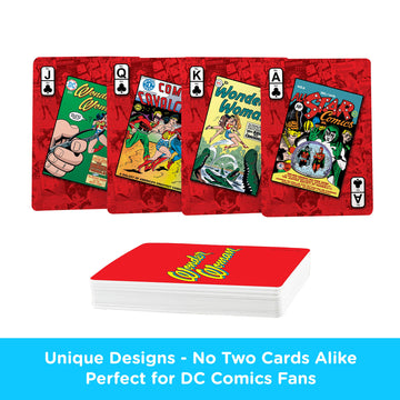 Aquarius Dc Comics Wonder Woman Playing Cards - Wonder Woman Themed Deck Of Cards For Your Favorite Card Games - Officially Licensed Dc Comics Merchandise & Collectibles