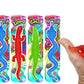 Ja-Ru Giant Sticky Lizards Stretchy Reptile Toys (6 Packs Assorted) | Fidget Toy, Party Favors, Easter Basket For Kids | Pinata Filler, Bulk Toys, Stocking Stuffer, Goodie Bag Prize Set | 430-6As