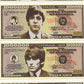 The Beatles $Million Dollar$ Novelty Bills Complete Set Of 4