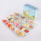 Zazzykid Magnetic Foam Objects For Kids: 52 Toys Of Abc Alphabet For Baby Early Education Fridge Magnets