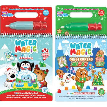 Water Magic - Scented Reusable Water Reveal Activity Books - No Mess, All Fun By Scentco (Bakery And Sweet Sparkle)