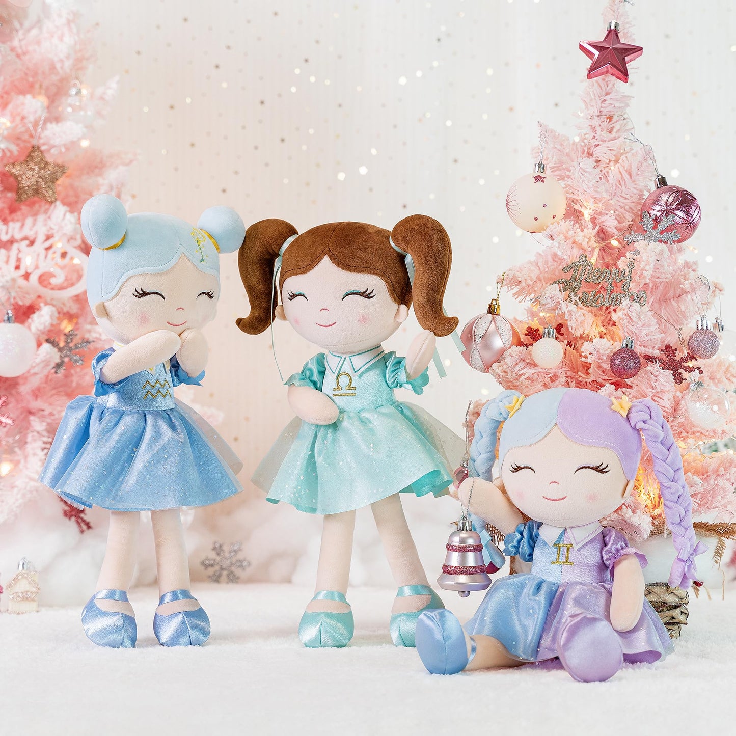 Arteeksdoll Baby Girl Gifts Plush Dolls Constellations Zodiac Doll Birthday Gift 17 Inches Scorpia
