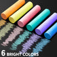 JOYIN 24 PCS Non-Toxic Jumbo Sidewalk Chalk Set for Outdoor Art Play - 6 Colors, Ideal for Schools and Playgrounds, Model 840165801346