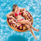 Intex Inflatable Tube - Nutty Chocolate Donut - 45" D - Vinyl - Model 56262EP