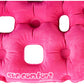 Airhead SUN COMFORT COOL SUEDE Double Pool Mattress, Raspberry (AHSC-017)