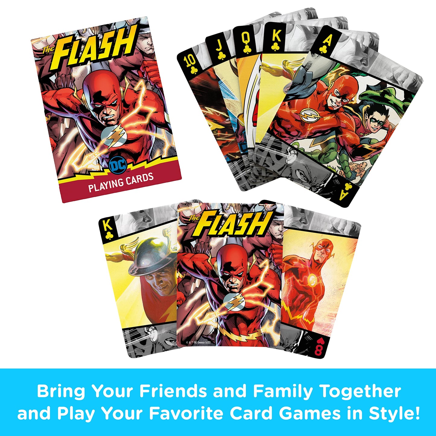Aquarius - Dc Comics The The Flash Playing Cards