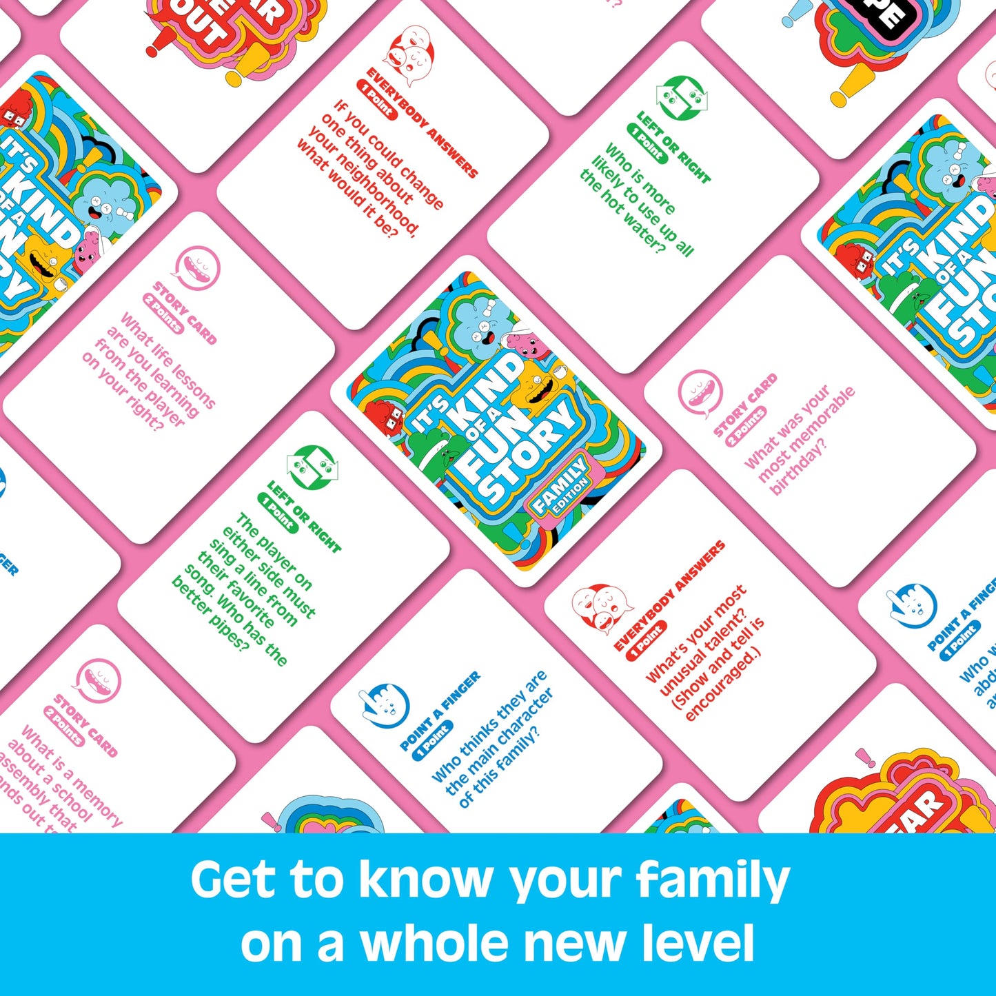 It'S Kind Of A Fun Story Family Edition - Hit Party Game For All Ages [Perfect For Family Gatherings, Friends, Game Nights, Slee