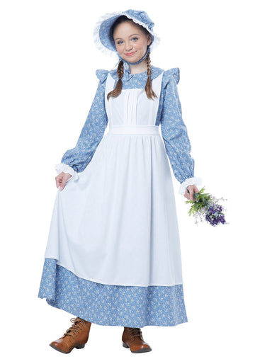 California Costumes Child Pioneer Girl Costume - M