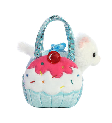 Aurora® Fashionable Fancy Pals™ Sweets Kitty Stuffed Animal - On-The-Go Companions - Stylish Accessories - Multicolor 7 Inches