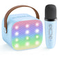 Yll Mini Karaoke Machine For Kids, Portable Bluetooth Speaker With Wireless Microphone, Most Popular Birthday Toys Gifts For Boy