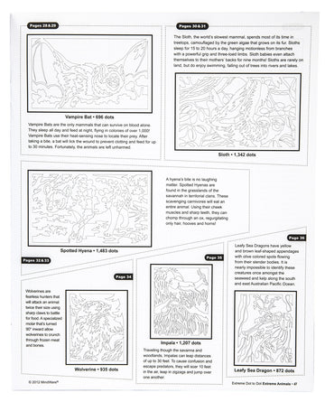 Mindware Extreme Dot To Dot: Extreme Animals