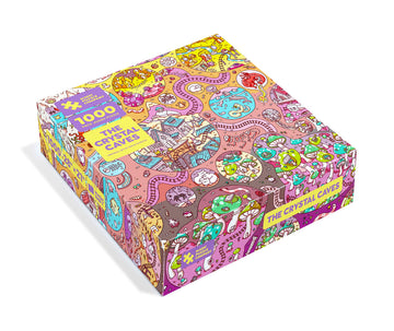 Magic Puzzle Company 1000 Piece Jigsaw Puzzle - The Crystal Caves, Model BGZ115816, Paper Material, Series Two