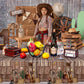 Tiamon 3 Pcs Western Party Tablecloth Western Cowboy Party Table Cover Cowboy Theme Plastic Tablecloth Wild West Wooden House Ba