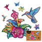 Unidragon Original Wooden Jigsaw Puzzles - Elusive Colibri, 700 Pcs, Royal Size 27.6'X21.3', Beautiful Gift Package, Unique Shape Best Gift For Adults And Kids