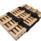 EISCO Wooden Herbarium Press Frame: 12 x 18 inches with 2 Buckle Straps