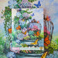 Springbok 500 Piece Jigsaw Puzzle - Butterfly Bliss, Multicolored, 23.5x18 inches, Cardboard, Model 33-01665, Made in USA