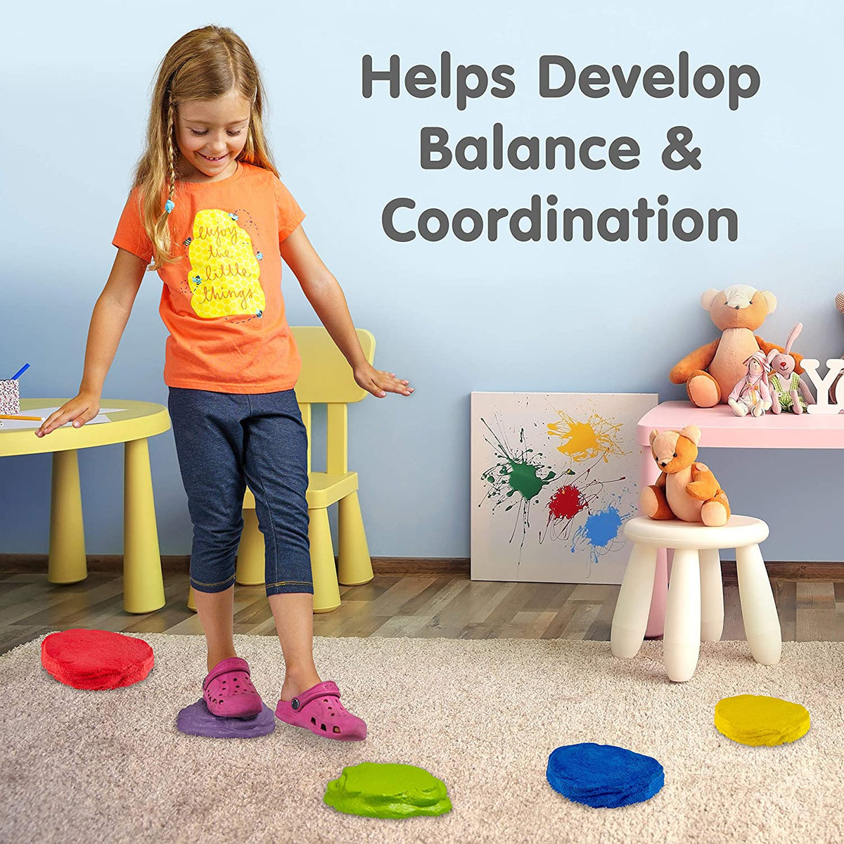 Skipping Platform Rainbow Journey