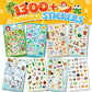 Sinceroduct Stickers for Kids, 1300+ Cute Animals Water Bottle Stickers, 8 Kids Stickers with Different Theme Scrapbooking Stick