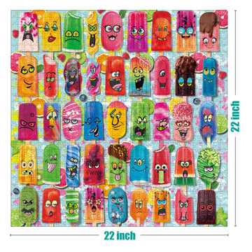 Antelope - 1000 Piece Puzzle For Adults, Popsicle - Jigsaw Puzzles 1000 Pieces, High Resolution, Matte Finish, No Dust