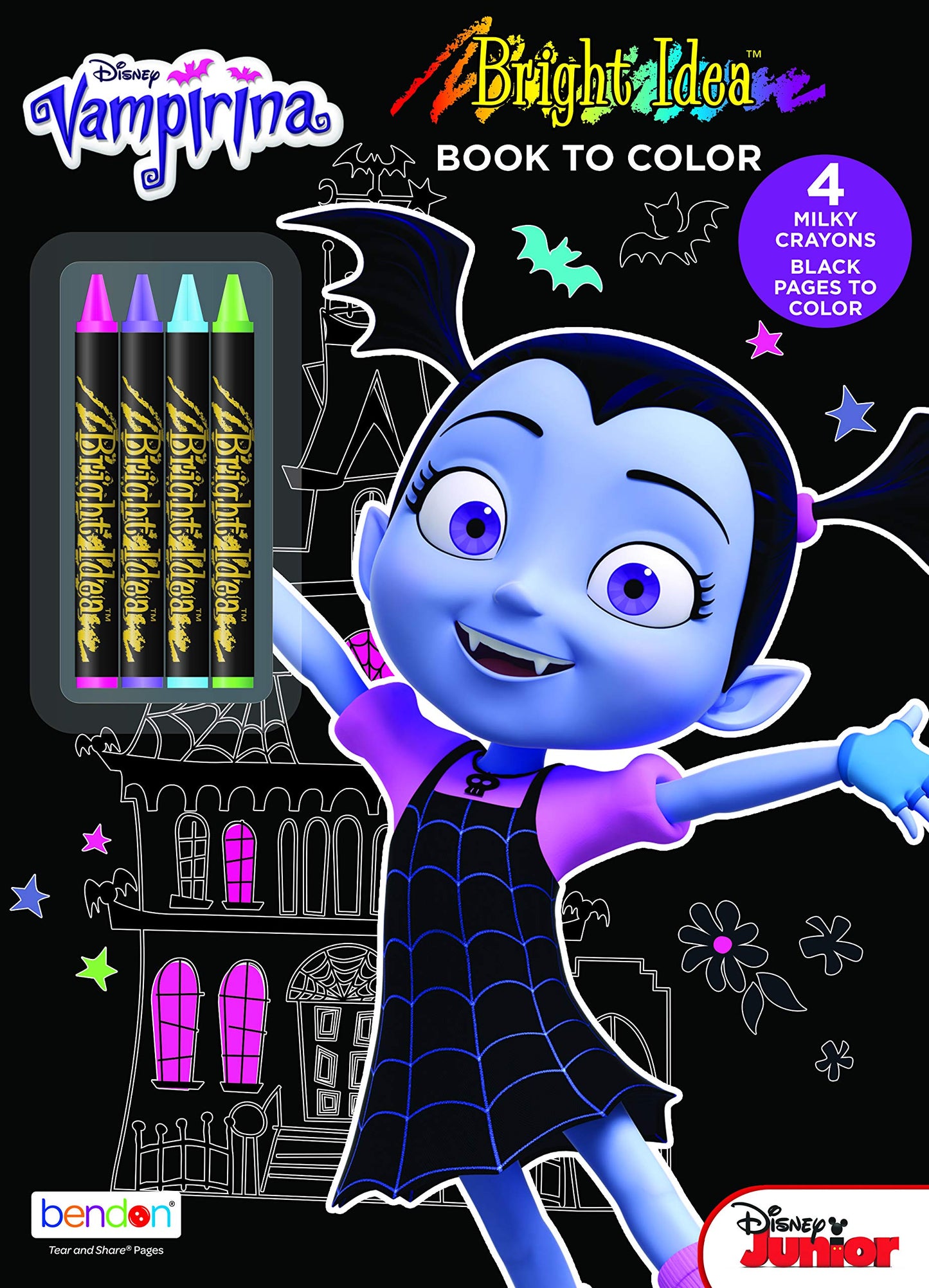 Bright Idea Coloring Book with Crayons