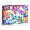 Mudpuppy Unicorn Magic - 100 Piece Jigsaw Puzzle With Colorful And Fun Illustrations Of Sparkling Unicorns For Children Ages 5 A