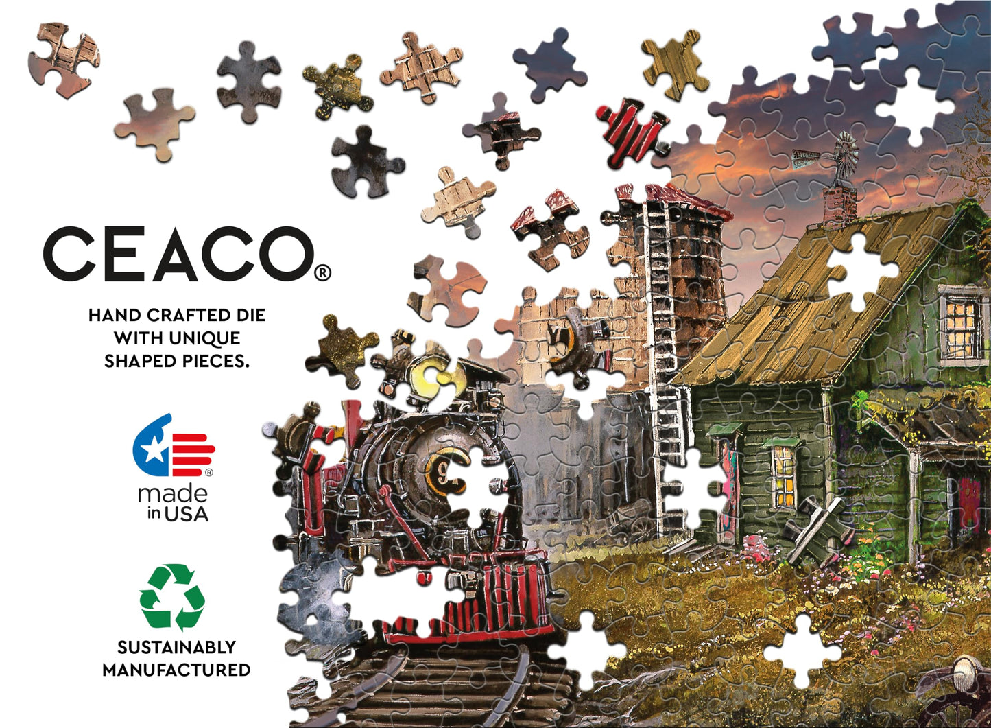 Ceaco - Ted Blaylock - Engine 97-750 Piece Jigsaw Puzzle