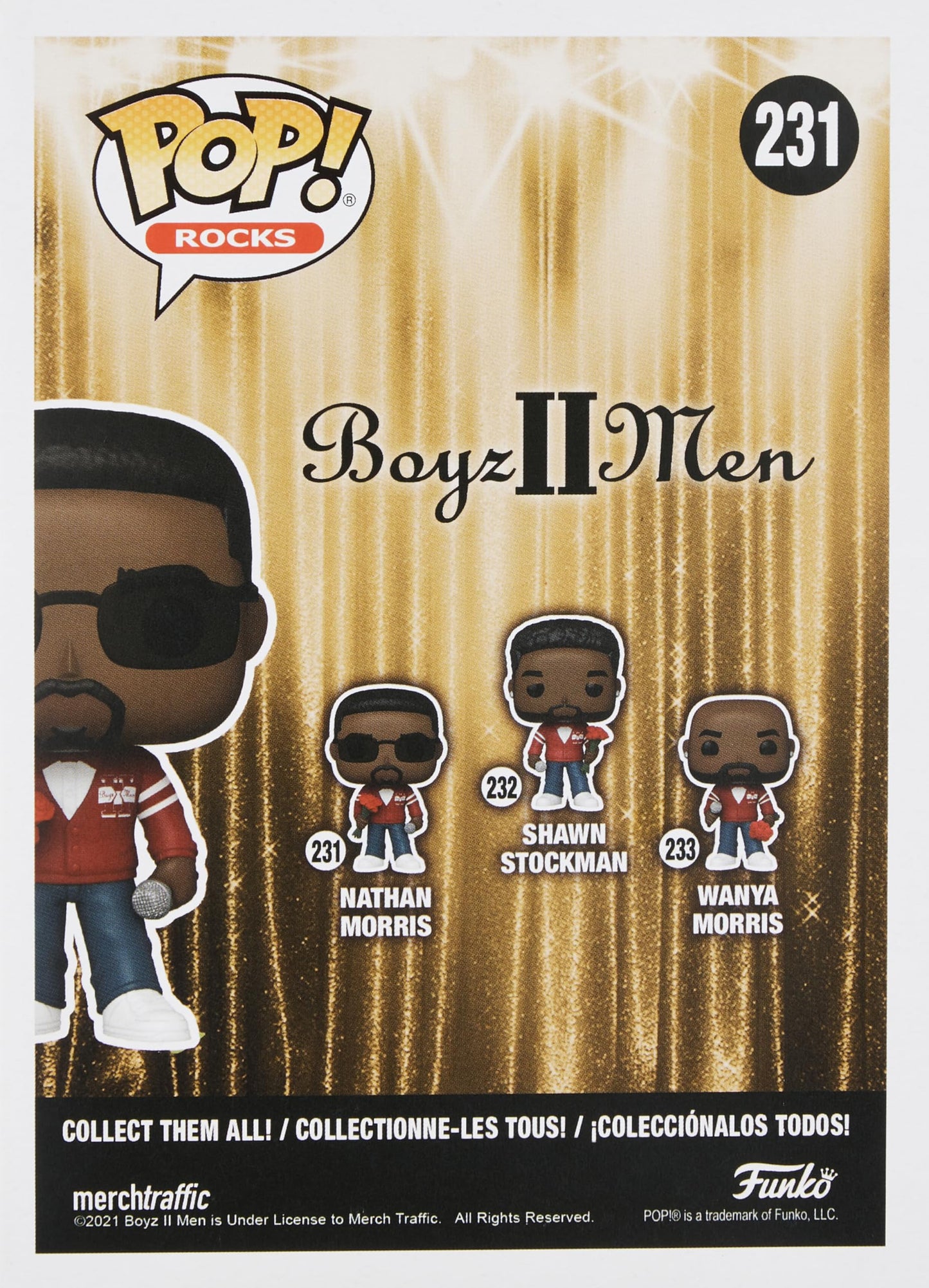Funko Pop! Rocks: Boyz Ii Men - Nathan Morris