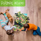 59 PCS Farm Sensory Bin - Sandbox with Lid, 2.2 LB Sensory Sand Kit for Boys, Toddler Farm Toys, 3 Take Apart Construction Truck