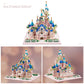 Kadablk Castle Micro Blocks Building Set, 4000+ PCS, Pink, Model 7830, Plastic - Ideal for Adults and Teens