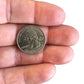 London Magic Works Professional Vanishing Bite Out Genuine Us Quarter Trick With Replacement Rubber Bands Super Easy