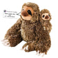 Forest & Twelfth Mom And Baby Mini Sloth, Stuffed Animals For Boys And Girls, Forest Baby Shower Decorations, Nursery Decor, Zoo