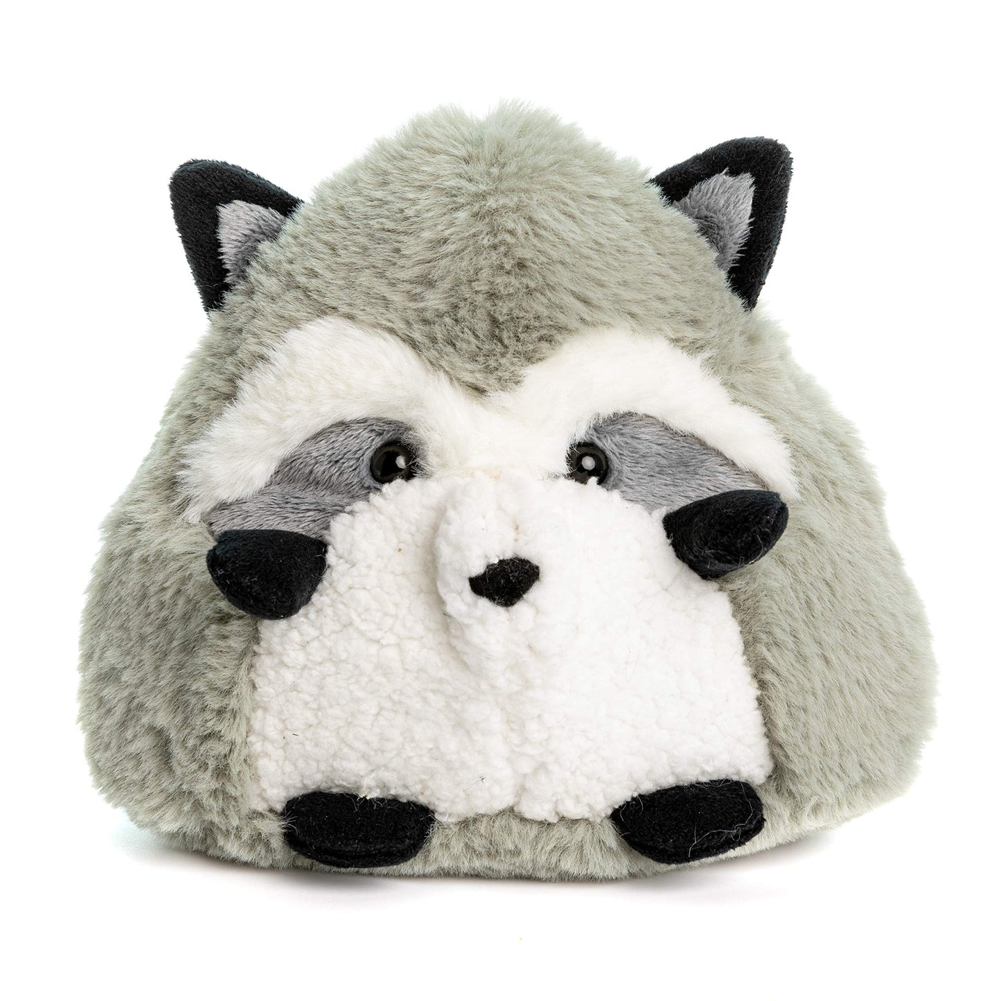 KIDS PREFERRED River The Raccoon Plush Stuffed Animal, 5" Grey & White, Made with Recycled Cotton Materials, Model 39000