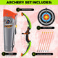 Toyvelt Kids Bow And Arrow Set With Led Lights, 10 Suction Arrows, Target & Quiver, Kids Archery Set, Toy Bow And Arrow For Kids