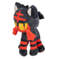 Pokémon 8' Litten Plush - Sun And Moon Starter - Officially Licensed - Authentic Soft Stuffed Animal Toy Figure - Torracat Evolution - Easter Basket Stuffer Gift For Kids, Boys, Girls - 2+