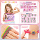 Dpai Friendship Bracelet Making Kit For Girls,Diy Arts And Crafts Toys,Jewelry String Maker Kit,The Best Birthday Gifts Ideas For Girls 6 7 8 9 10 11 12+ Years Old(Pink)