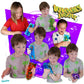 Wiggly Jiggly - Space from Deluxebase. Large Super Squishy Water Snake Fidget Toy with Space Figures. Great Sensory Toy for Auti