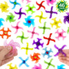 46-Pack Party Fidget Gyro Set,Mini Plastic Finger Gyro,Fidget Toys Party Pack For Classroom Rewards,Birthday Party Favors,Goodie Bag Fillers