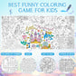 Mermaid Giant Coloring Poster For Kids 30 X 72 Inch, Mermaid Large Coloring Poster Sheets Tablecloth, Mermaid Themed Color-In Ac