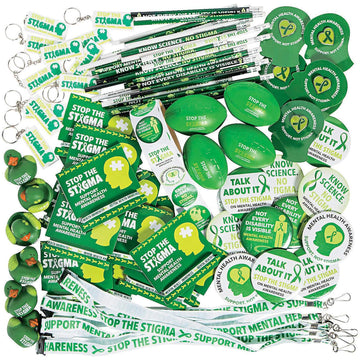 Fun Express Mental Health Awareness Items - Boost Mental Health Awareness With 250 Inspiring Pieces - Empower Minds From Awarene
