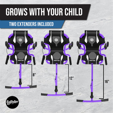 Ezyroller New Drifter-X Ride On Toy For Ages 6 And Older, Up To 150Lbs.- Purple