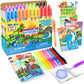 Giftinbox Invisible Ink Pens With Uv Light For Kids, Spy Pen Dinosaur Party Favors For Kids, 24Pack Invisible Ink Pen And Notebook, Uv Pen For Secret Message Escape Room Birthday Party Favors For Kids